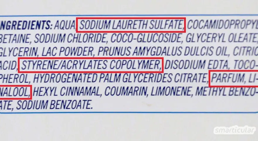 Bedenkliche Inhaltsstoffe in Kosmetik: Liste, Erkennung & Vermeidung.
