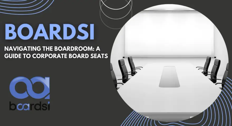 A modern boardroom with a long table and chairs, ready for a meeting. Learn how to join a board of directors with this guide.
