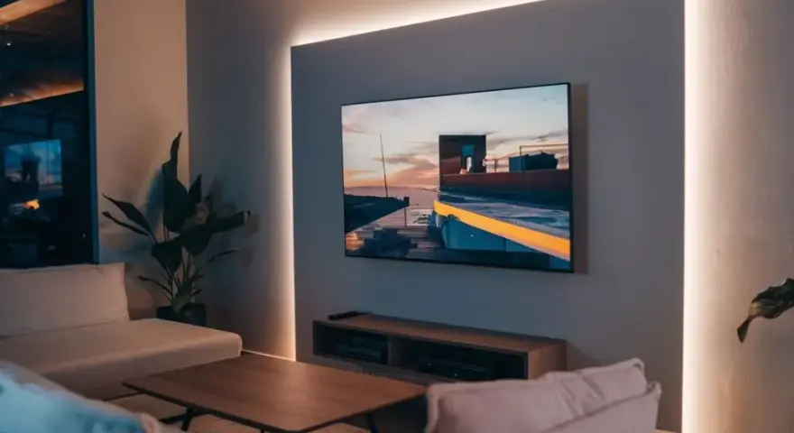 Jakie oświetlenie nad telewizorem poprawi komfort oglądania?