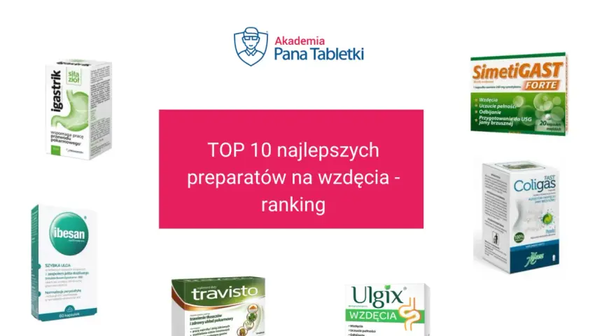 Jakie leki na wzdęty brzuch skutecznie przynoszą ulgę i działają?