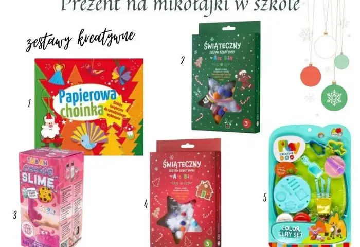 Drobne prezenty na Mikołajki dla dzieci w szkole, które zachwycą