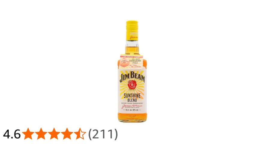 Jim Beam Sunshine Blend: Ein erfrischender Aperitif mit fruchtigem Geschmack, perfekt für sonnige Tage.