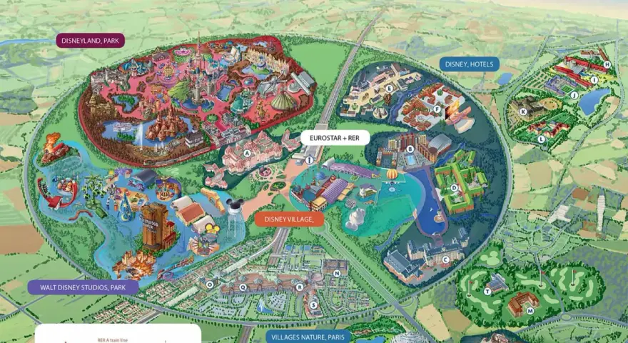 Disneyland Paris: mappa e consigli per massimizzare la magia