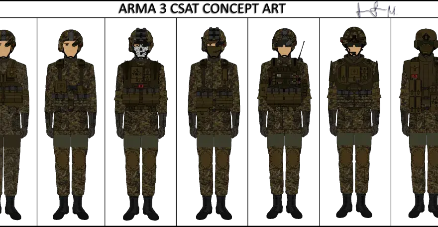 Arma 3 CSAT: Futurystyczna dominacja? Broń, pojazdy, Apex!