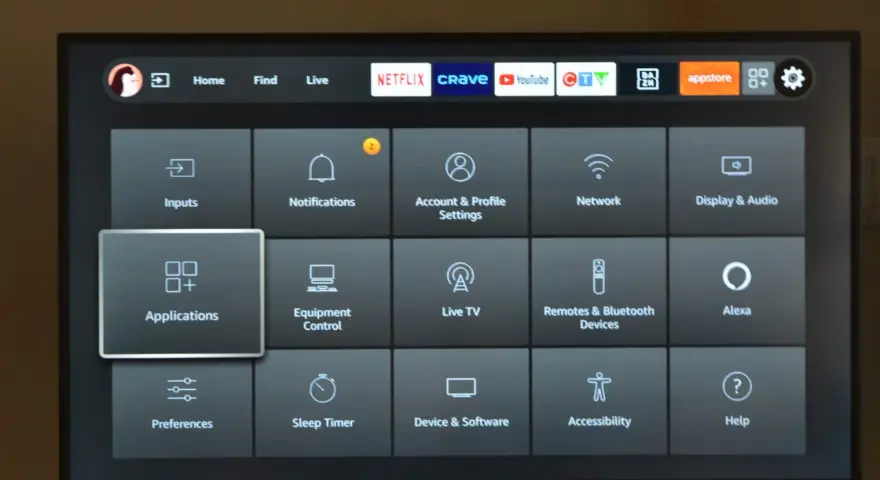 Fire TV Stick Menü: Apps, Einstellungen, Netzwerk. So verbindest du dein Handy mit dem Fire TV Stick.