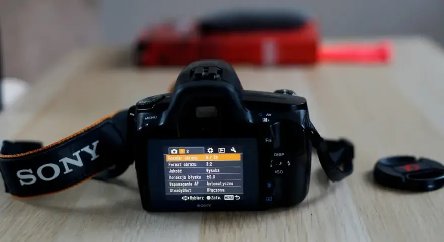 Lustrzanka Sony A290 - idealny wybór dla początkujących fotografów