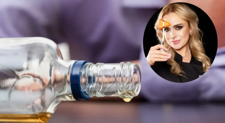 Jak sobie przypomnieć urwany film po alkoholu? Kobieta z młoteczkiem neurologicznym w okręgu sugeruje diagnozę.