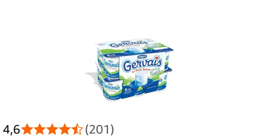 Lot de petits suisses Gervais, recette originale. Un délice crémeux pour tous, même sans lactose.