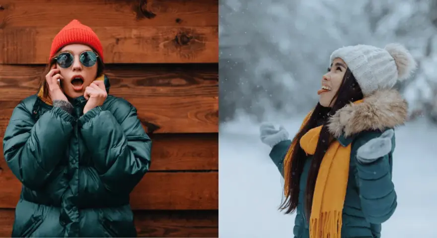 Jaki kolor czapki do brązowej kurtki? Stylistka radzi, co wybrać