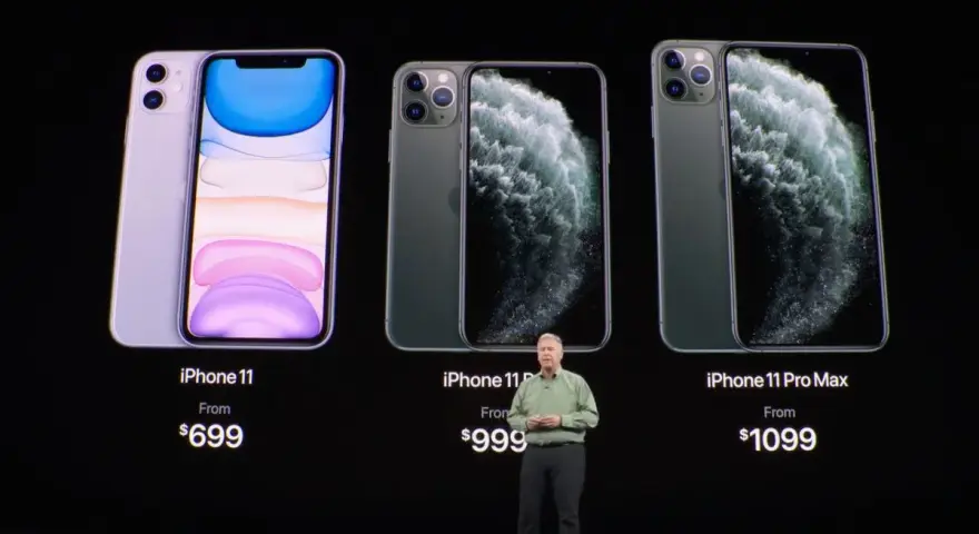 Prezentacja nowych modeli iPhone 11, kiedy wyszedł iPhone 11, z cenami od 699 dolarów.