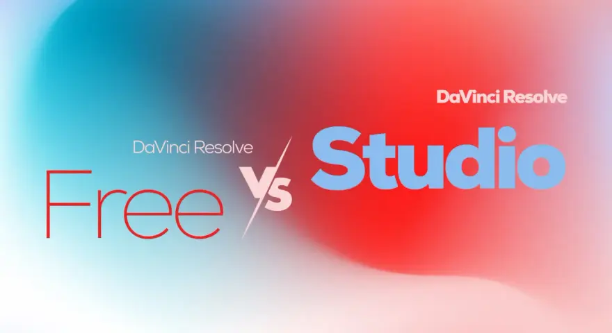DaVinci Resolve Free vs Studio. Wybór między darmową a płatną wersją DaVinci Resolve.