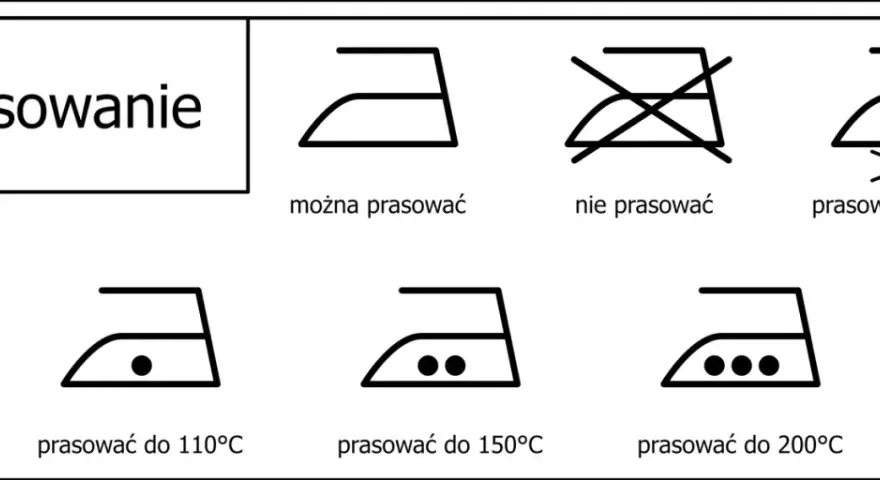 Co oznacza P na metce ubrania i jak uniknąć zniszczenia tkanin
