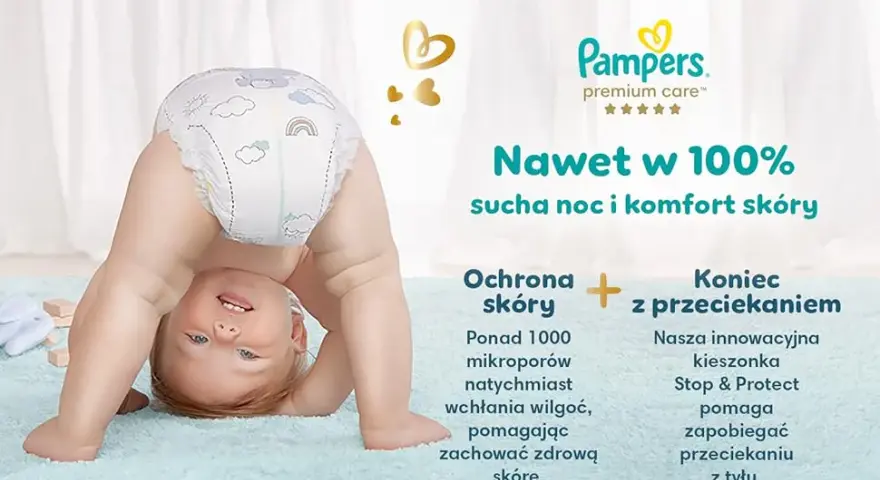 Pampers Premium Care czy Pro Care - które pieluszki są lepsze dla skóry?
