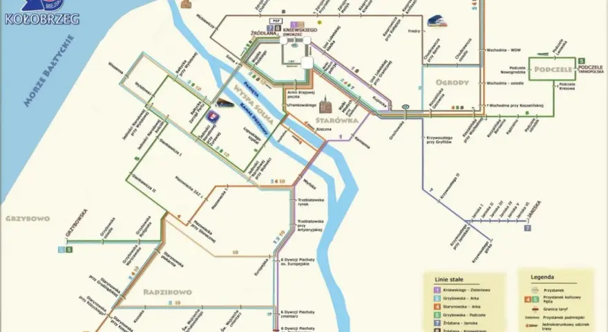 Kołobrzeg-Grzybowo: Najlepszy transport? Czas, koszt, wygoda