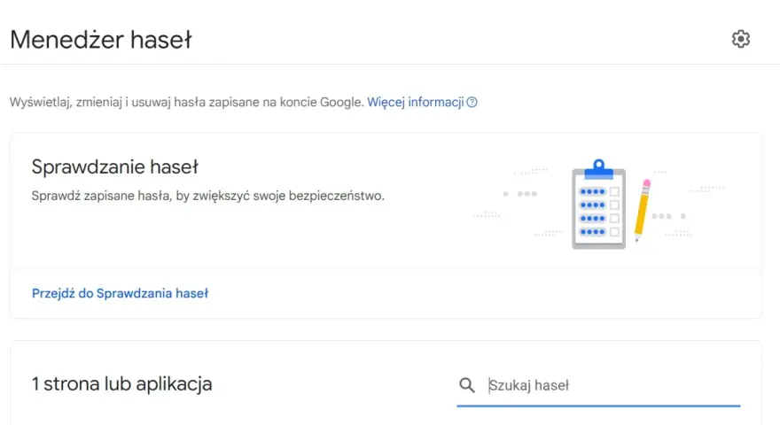 Menedżer haseł Google pozwala bezpiecznie zarządzać hasłami. Sprawdź swoje hasła, by zwiększyć bezpieczeństwo.