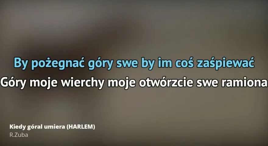 Kiedy góral umiera - głębokie znaczenie piosenki Wolnej Grupy Bukowina