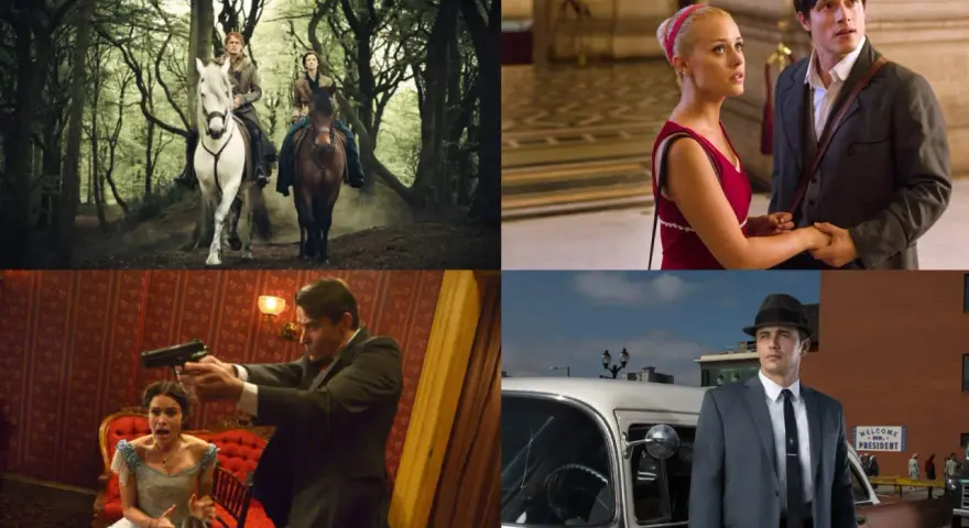 Cavalcate nella foresta, coppie innamorate, un uomo con la pistola e un presidente in arrivo: ecco alcune serie tv da vedere.