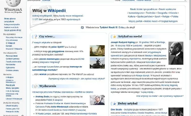 Pierwsza strona internetowa a Wikipedia: zobacz, jak wyglądały!