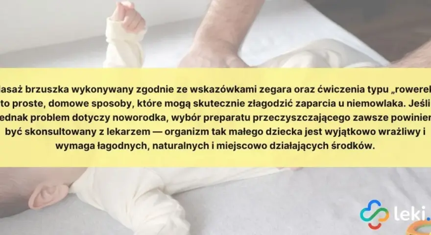 Zaparcia u niemowlaka: jak ulżyć? Domowe sposoby i kiedy do lekarza