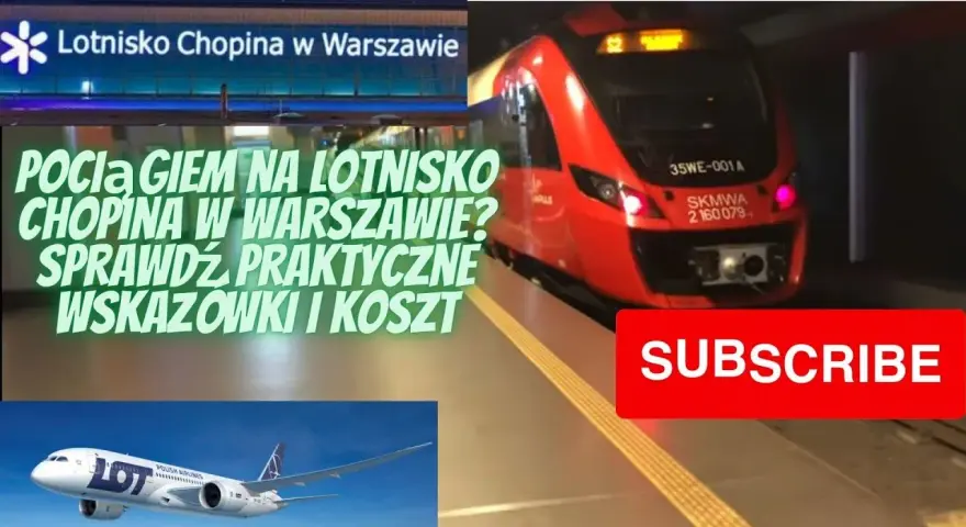 Pociąg RL na Lotnisko Chopina: Skąd odjeżdża? Przewodnik KM