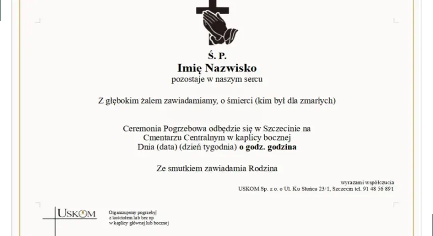 Jak sprawdzić datę pogrzebu w Szczecinie - ważne informacje i porady
