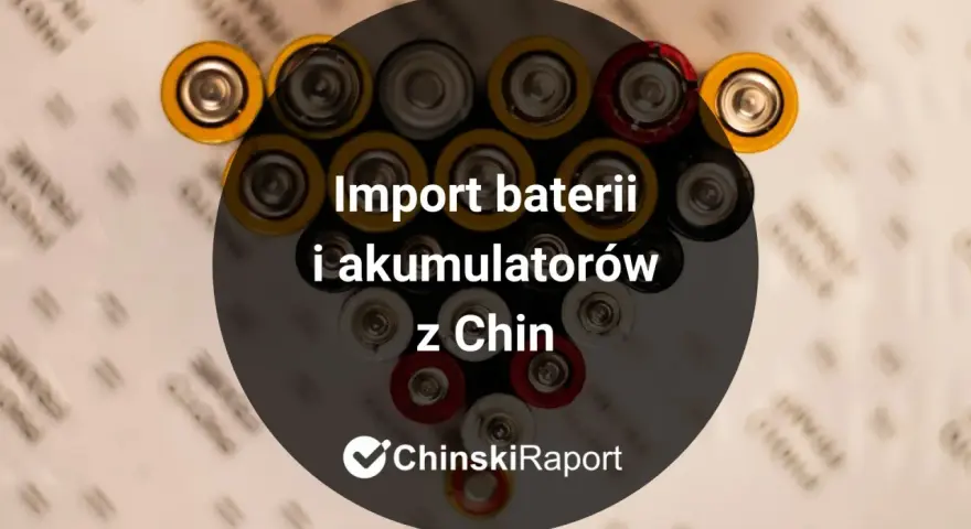 Cło na akumulatory z Chin. Widok z góry na baterie AA i AAA ułożone w okrąg.