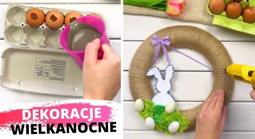 Jak zrobić ozdoby wielkanocne na drzwi - kreatywne pomysły DIY