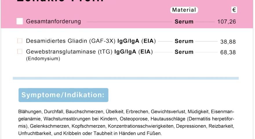 Zöliakie-Diagnostik: Leitfaden für Ärzte | Schnelle & präzise Ergebnisse