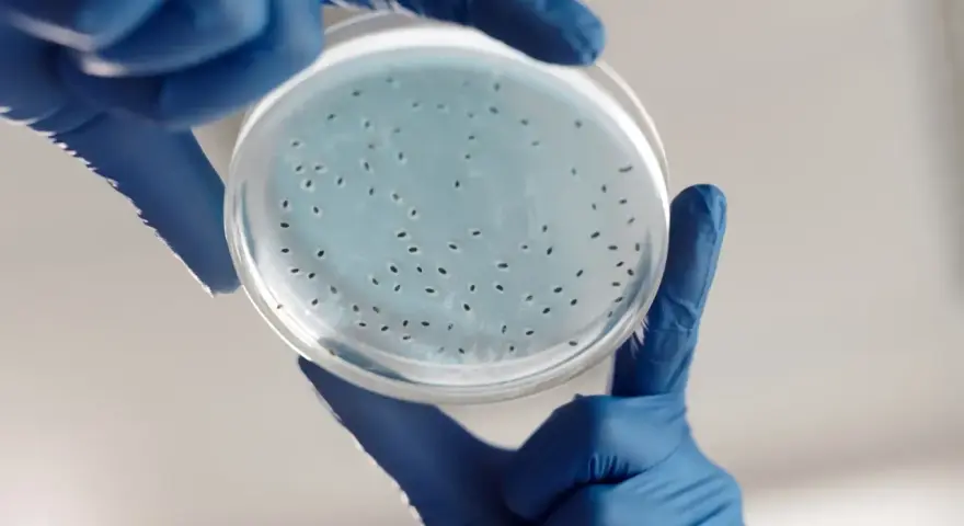 Badanie laboratoryjne wykazuje obecność drobnoustrojów, które mogą być przyczyną infekcji intymnej po antybiotyku.