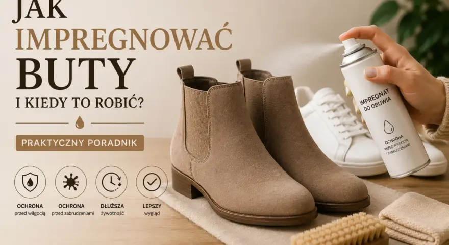 Jak impregnować buty? Poradnik pokazuje, jak chronić obuwie przed wilgocią i zabrudzeniami, zapewniając mu dłuższą żywotność i lepszy wygląd.