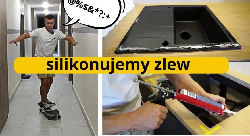 Jaki silikon do blatu kuchennego, aby uniknąć problemów z wilgocią?