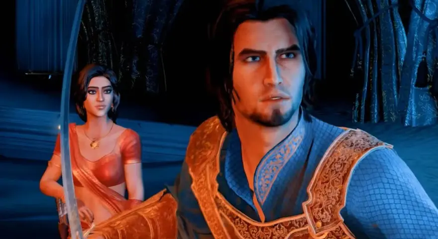 El Príncipe y Farah se preparan para la batalla en el prince of persia remake.