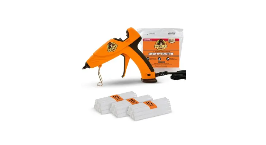 Gorilla hot glue gun and sticks. Wondering if hot glue will hold up outside? This kit might be the answer for your outdoor projects.