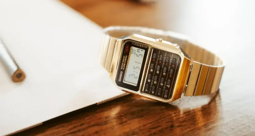Casio retro calculator – odkryj ikony stylu i funkcjonalności zegarków