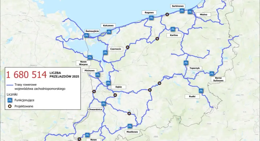 Trasy rowerowe Zachodniopomorskie: Ponad 1000 km rowerowego raju!