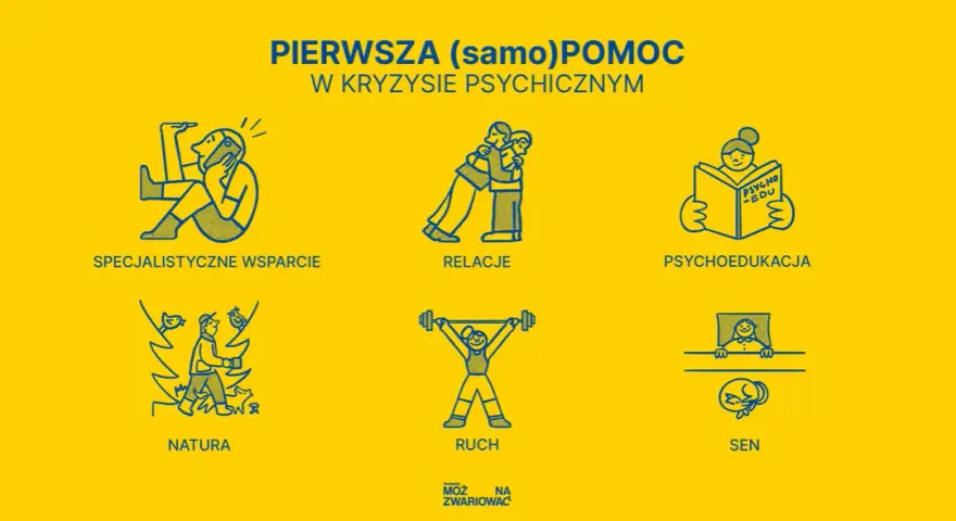 Jak pomóc osobie chorej psychicznie i nie stracić własnych sił