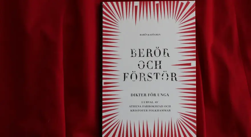 En bok med titeln "Berör och förstör", dikter för unga, i urval av Athena Farrokhzad och Kristofer Folkhammar. Kanske en samling som inspirerar till nya bo bergman dikter.
