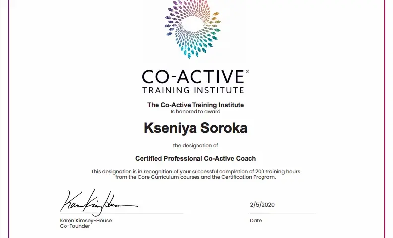 Co-Active Coaching Institute: Jak zdobyć renomowane certyfikaty coachingu
