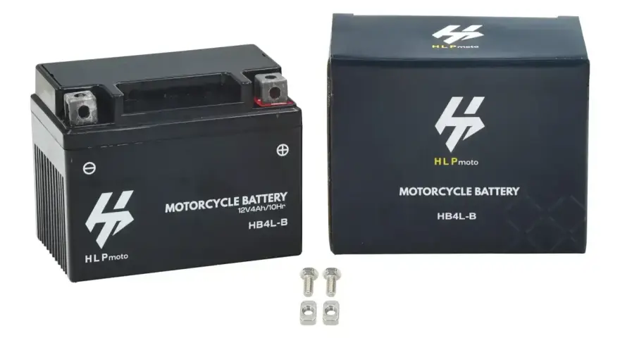 Akumulator motocyklowy HLPmoto HB4L-B 12V4Ah/10Hr. Idealny wybór, jaki akumulator do motocykla wybrać, by zapewnić moc.