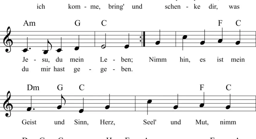 Ich steh an deiner Krippen hier: Bachs Vertonung & Text