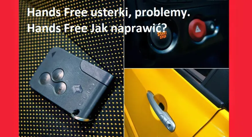 Kluczyk do samochodu i przycisk start/stop. Rozwiązujemy problemy z systemem hands free.