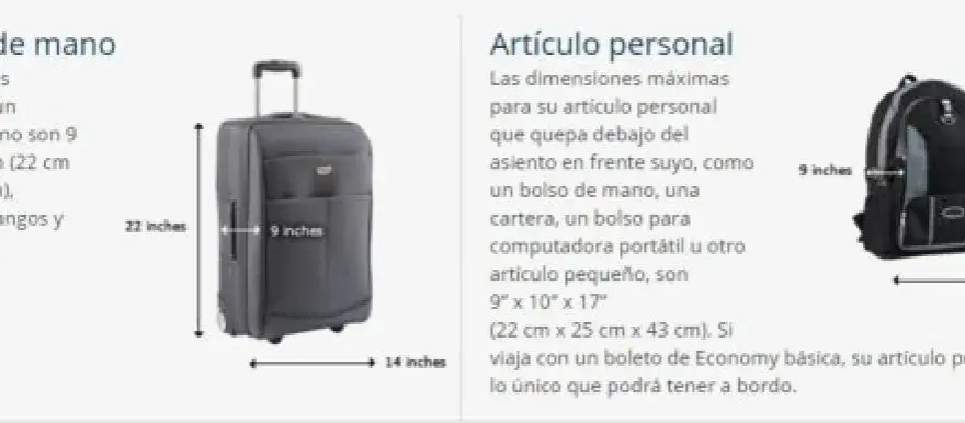 Medidas equipaje de mano Volotea: evita sorpresas en tu vuelo
