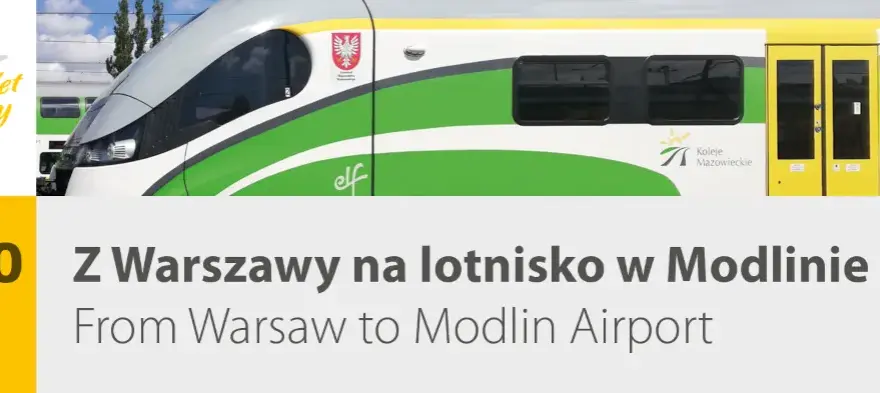 Koleje Mazowieckie RL: Gdzie wsiąść na pociąg na lotnisko?