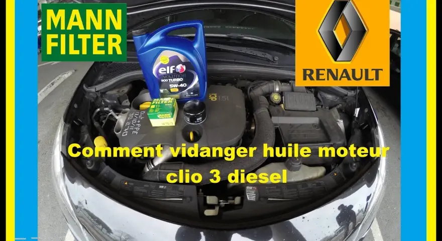 Clio 3 Diesel: Huile moteur, FAP, RN0720, 5W30 - Ne vous trompez plus !