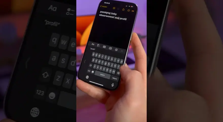Jak powiększyć klawiaturę w iPhone, aby pisać wygodniej i łatwiej