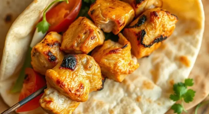 Kebab w tortilli z kurczakiem: Ile ma kalorii i jak go odchudzić?