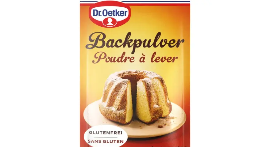 Dr. Oetker Backpulver, das ist backpulver glutenfrei, für einen köstlichen Gugelhupf.
