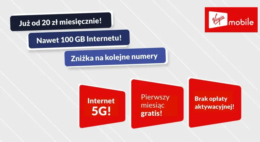 Virgin Mobile jaka to sieć - poznaj jej zasięg i usługi w Polsce