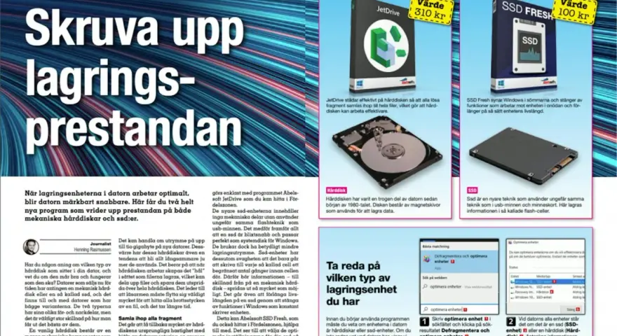 Här får du veta vad betyder SSD och hur du optimerar din lagringsprestanda med nya program.