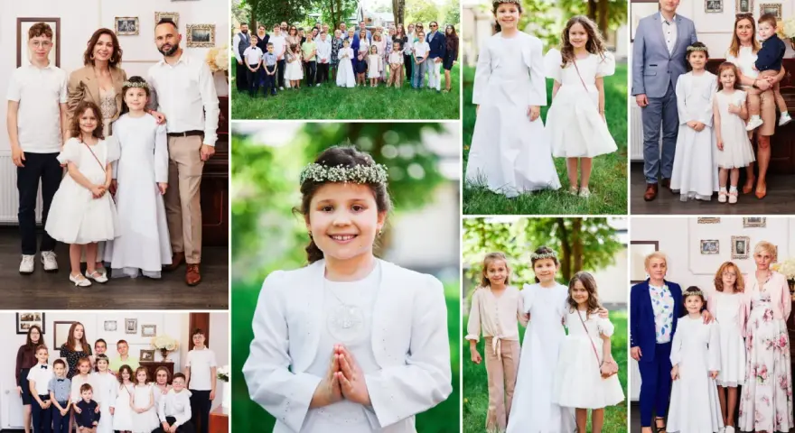 Ile kosztuje fotograf na komunie? Ceny, które zaskoczą rodziców
